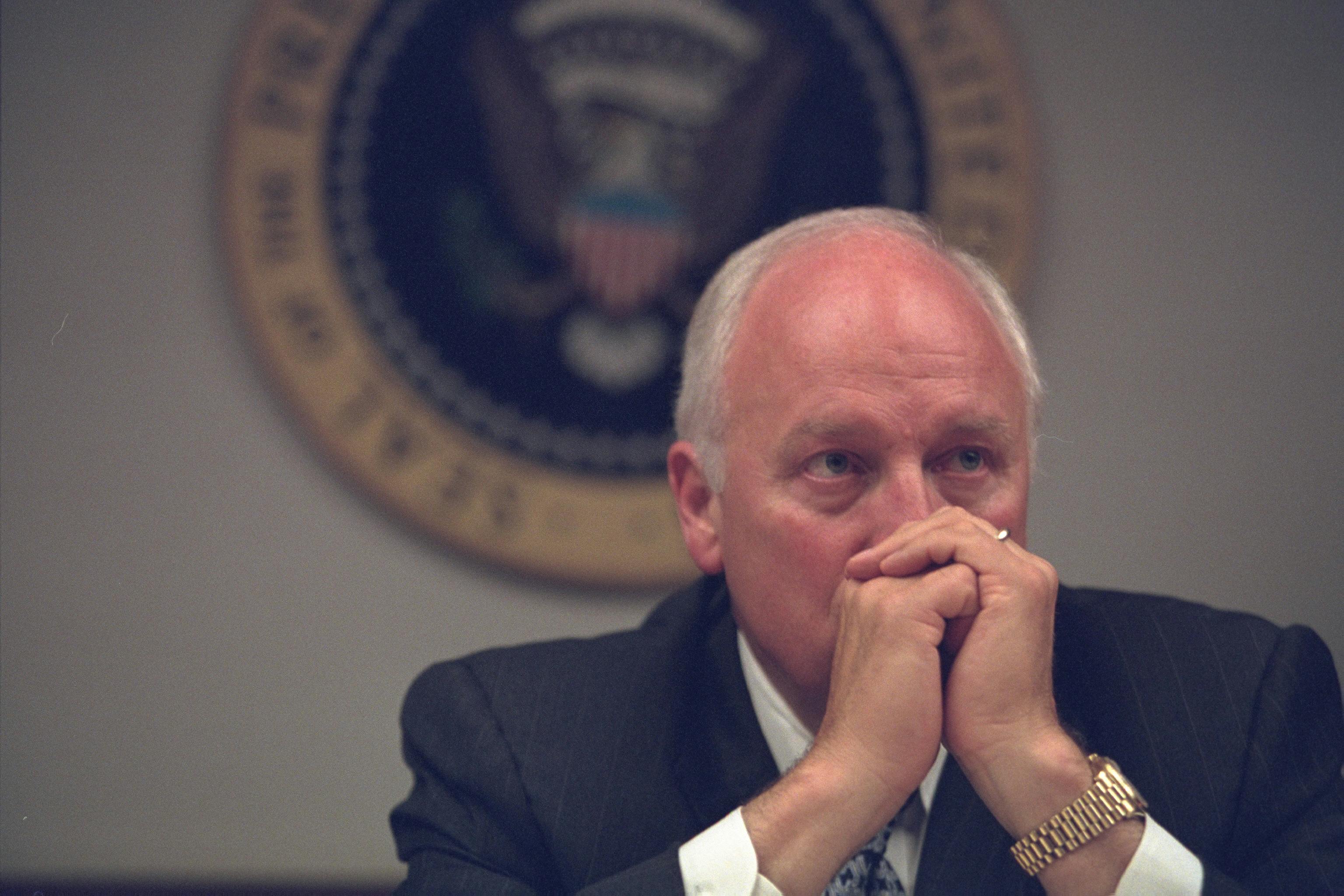 12 Never Before Seen Photos Of Dick Cheney On Sept 11 2001 The 