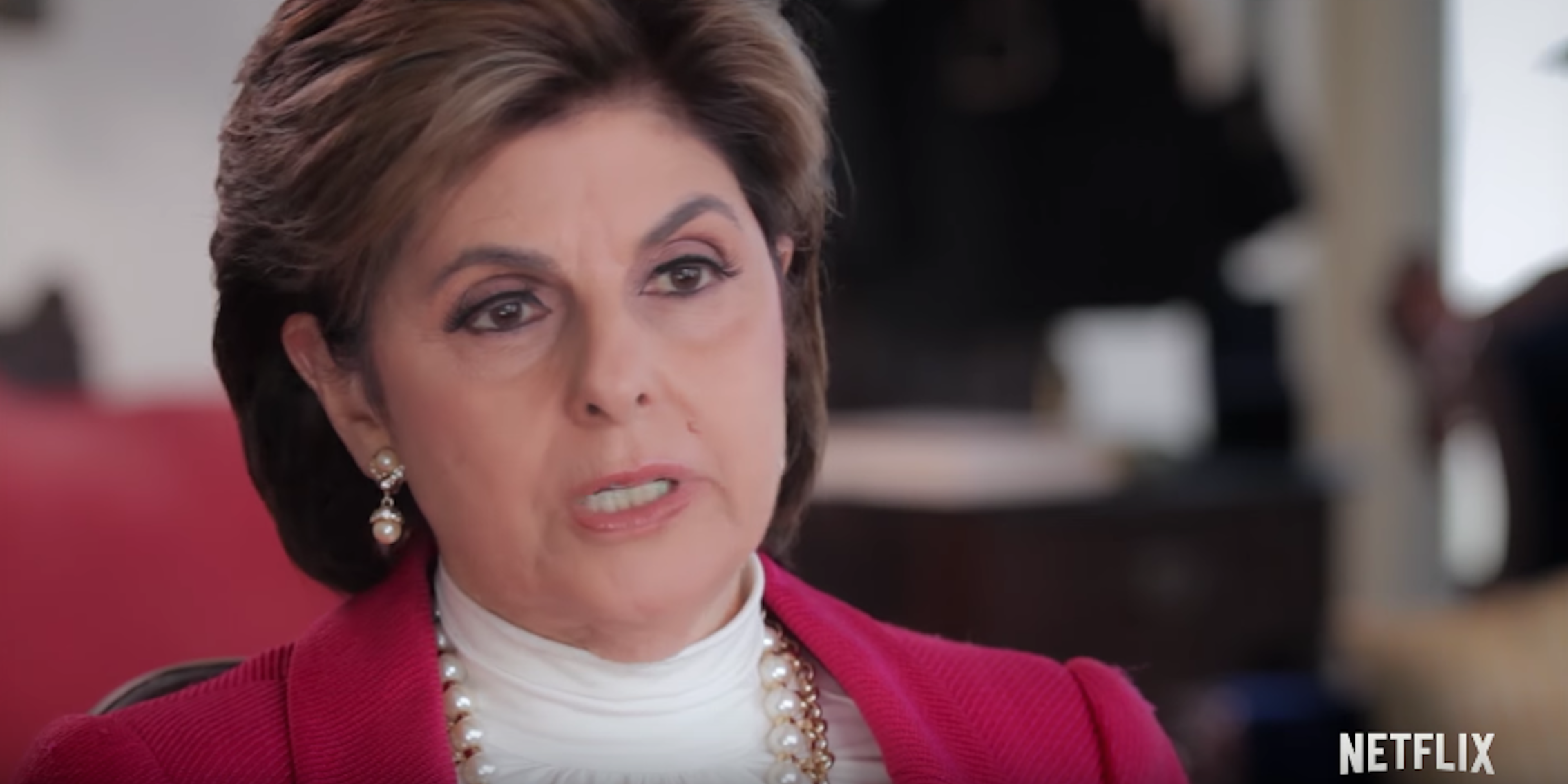 best documentaries 2018 Seeing Allred - Gloria Allred answers an interview question in a pink blazer