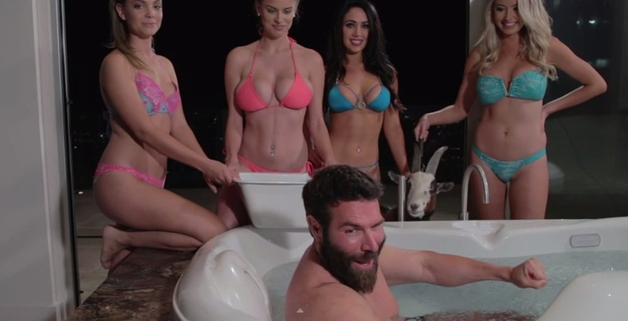 Dan Bilzerian Throws Pornstar