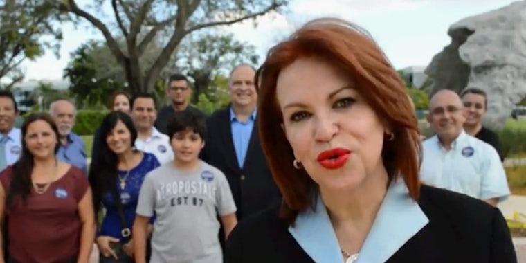 Bettina Rodriguez Aguilera, who is running for Congress in Florida, says she was visited by aliens when she was a child.