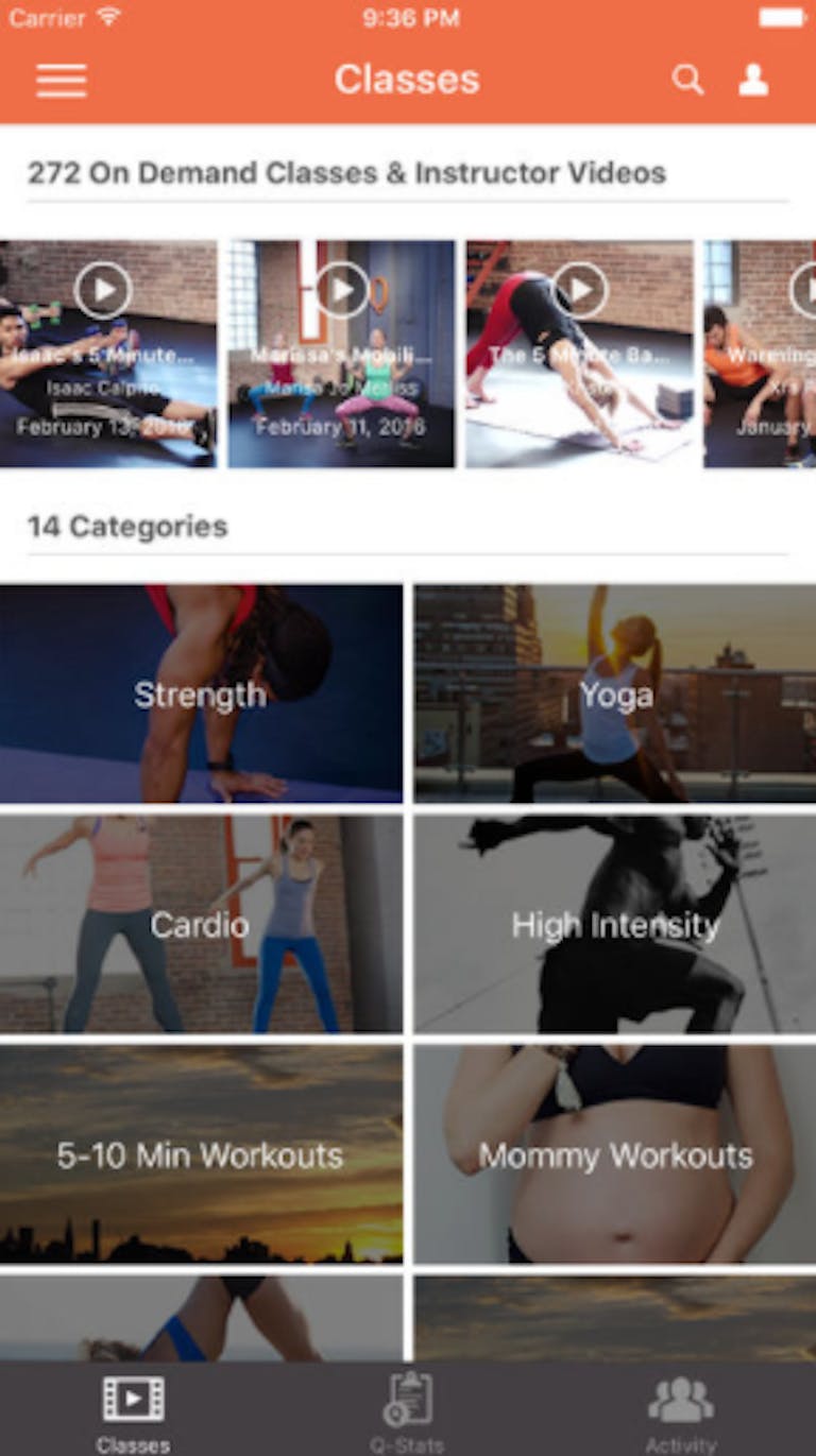 free workout apps : Qinetic