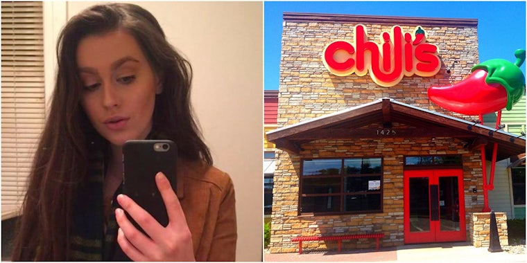 teen sexual harassment Chili's