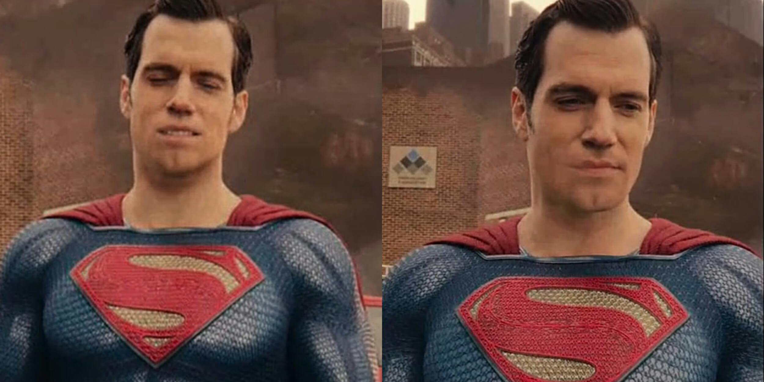 Henry Cavill Superman Mustache Image - Footage of Henry Cavill's Superman Mustache Has Leaked