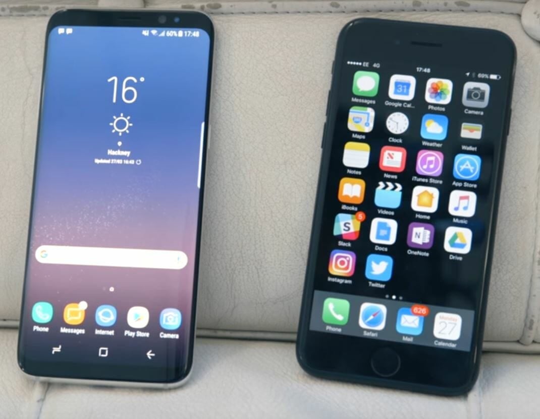 Samsung Galaxy S7 vs iPhone 7