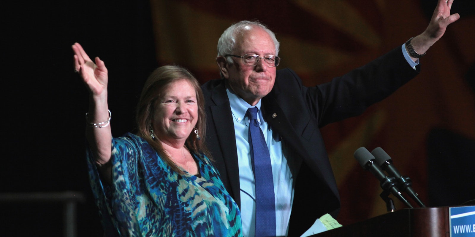 Bernie Sanders and Jane Sanders