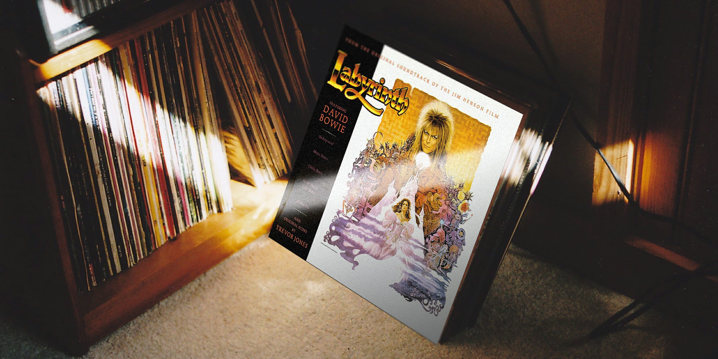 This Labyrinth soundtrack vinyl is back in print for the first time