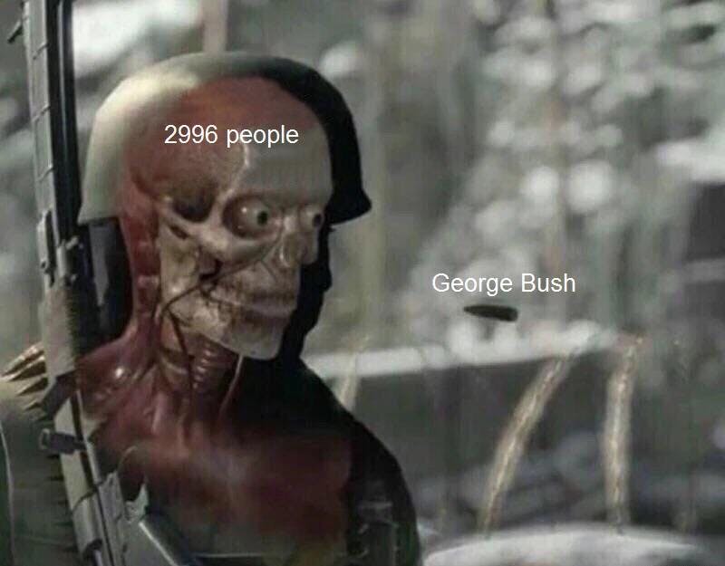 bush did 9/11 bullet meme