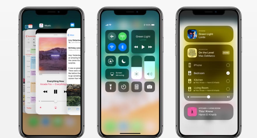 apple iphone x ios11 features