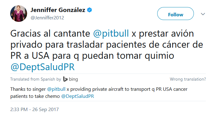 Pitbull Jenniffer Gonzalez