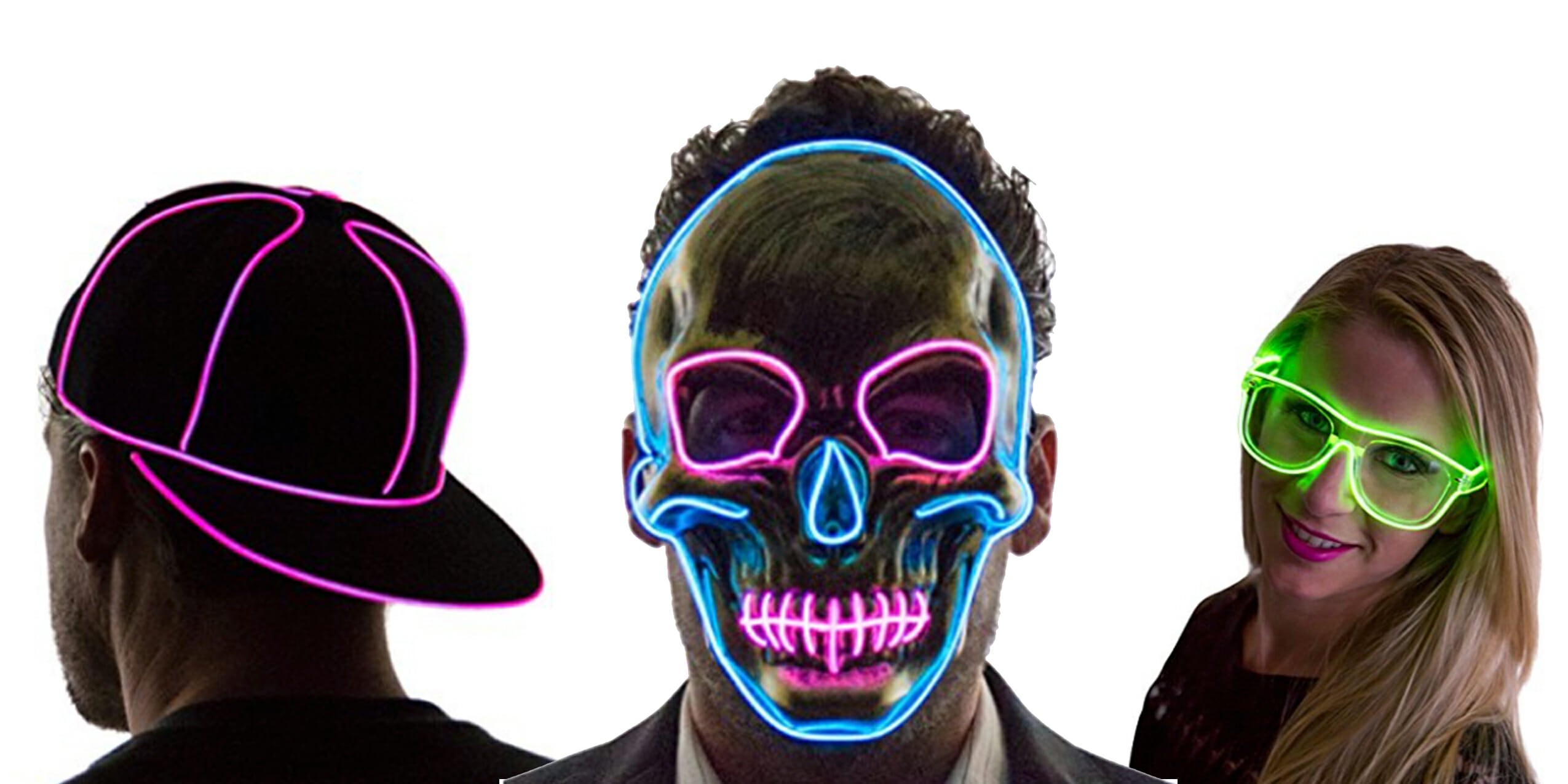These Halloween accessories are the perfect neon bling