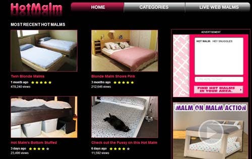 Bed Web Come - IKEA bedframes get hammered in this porn-site parody - The Daily Dot