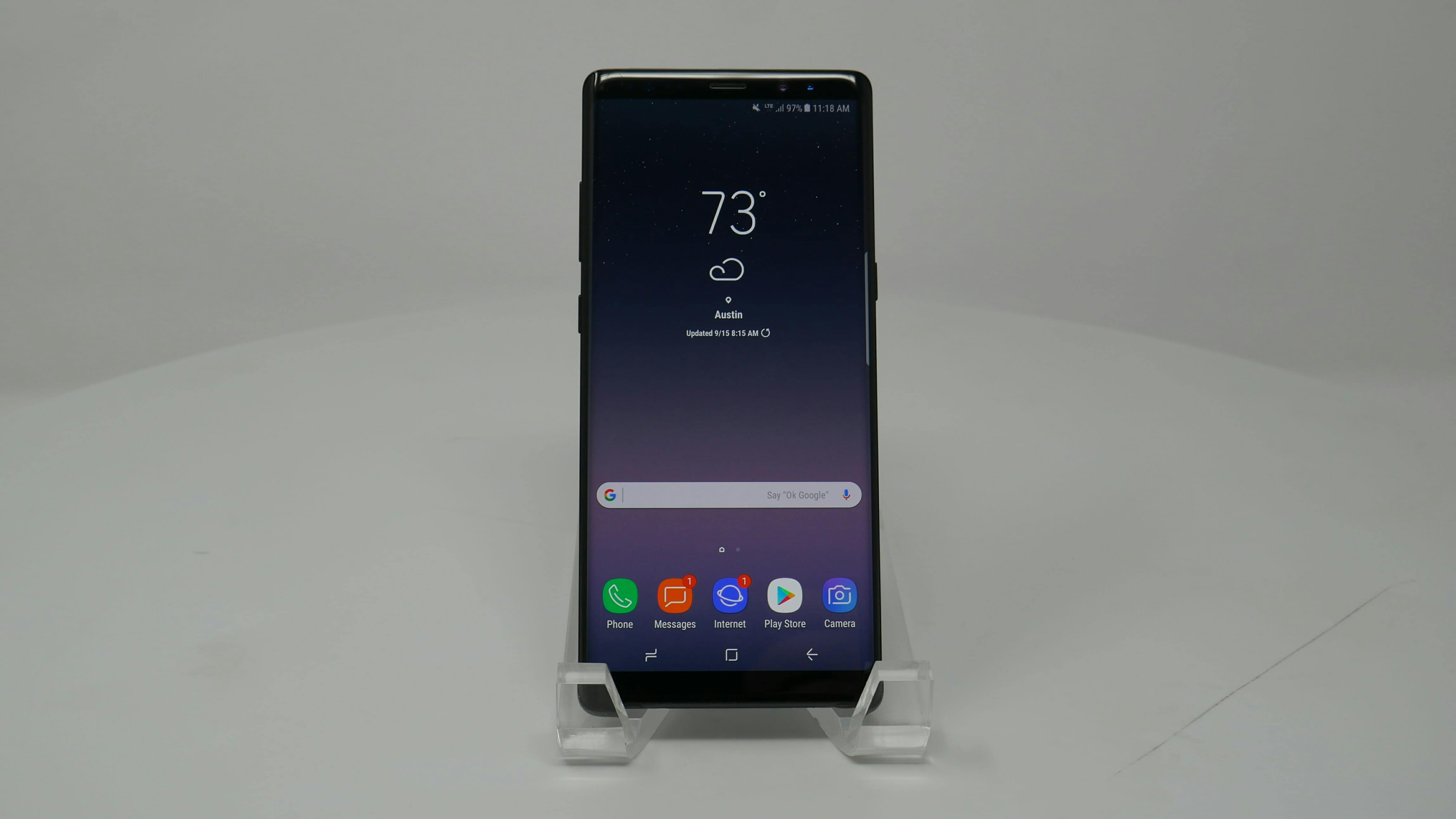 samsung galaxy note 8 review display size screen