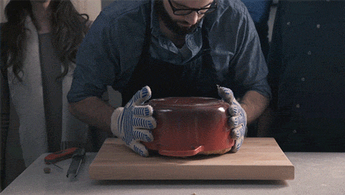 binging with babish timpano gif: fancy italian meal revealed