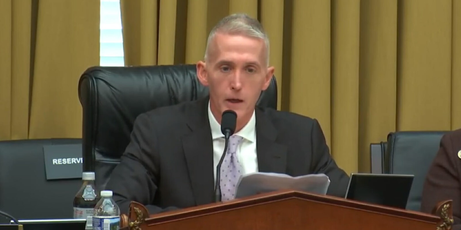 Trey Gowdy said on Wednesday that he would not seek reelection in 2018.