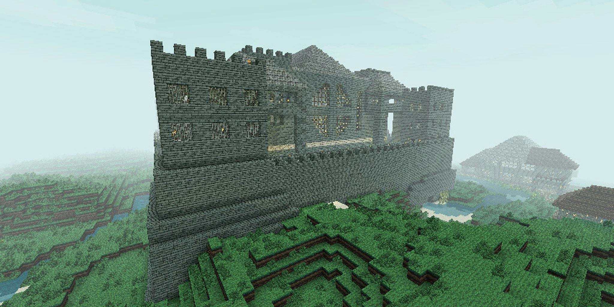 Minecraft Game February 2021 Sample Simply Stone Medieval Castle