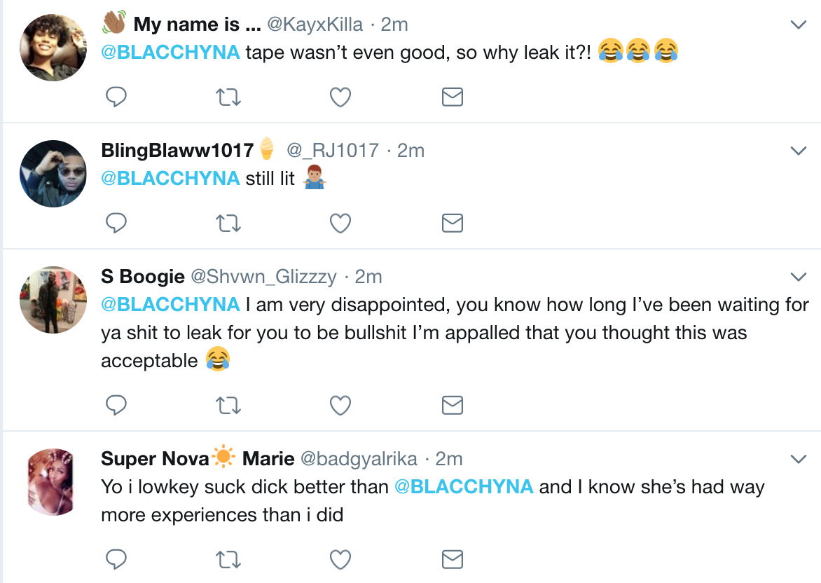 Sex 2m - Blac Chyna's Sex Tape Leakedâ€”And She's Reporting It As Revenge Porn