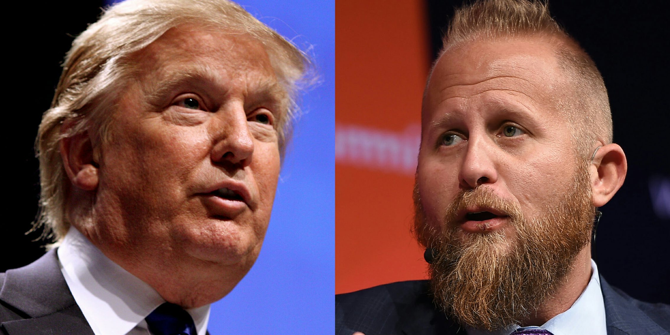 Donald Trump and Brad Parscale