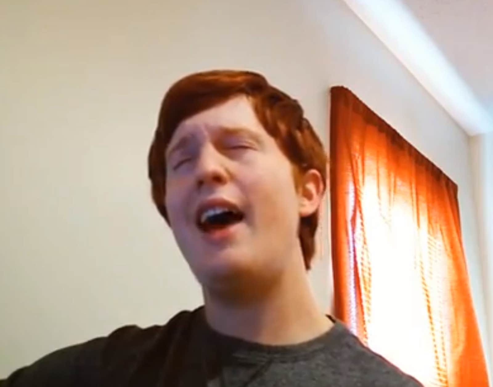 This kid proves gingers really do have soul(s)