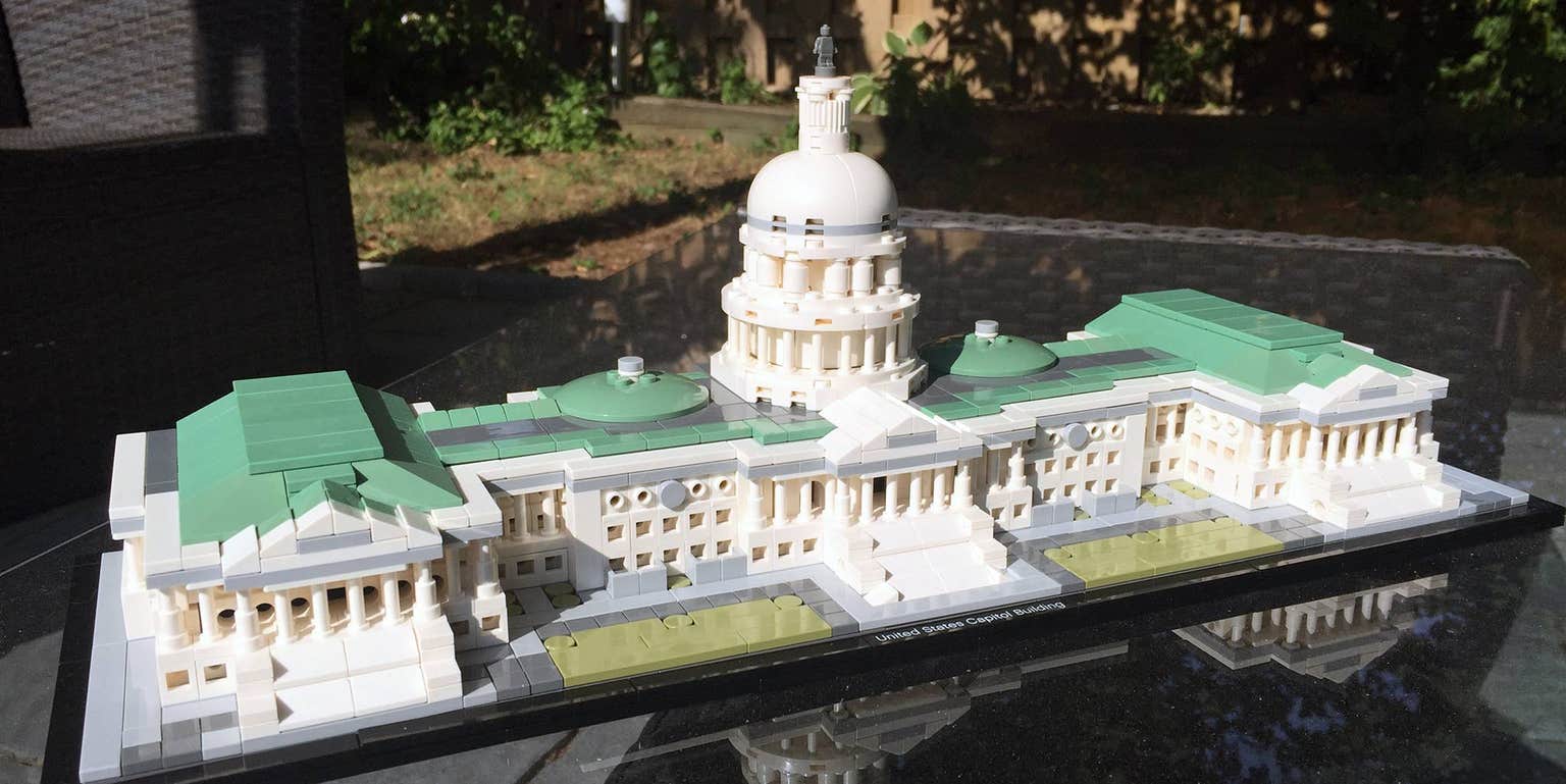 Lego's New U.S. Capitol Set Gives You The Building Blocks Of Democracy