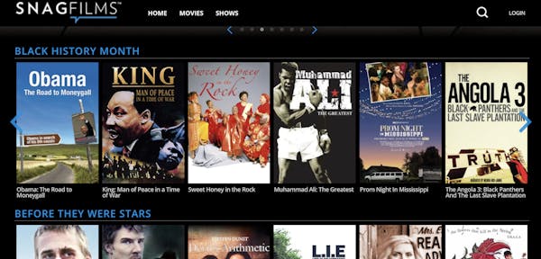 one of the best movie streaming sites snagfilms