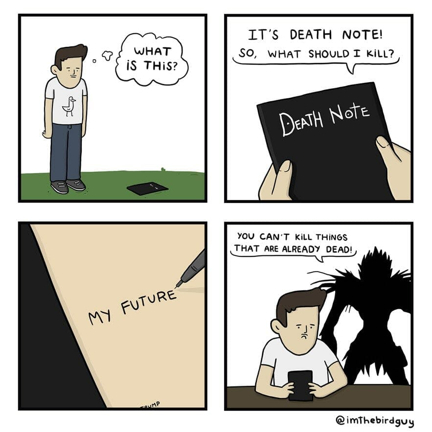 death note comic by imthebirdguy