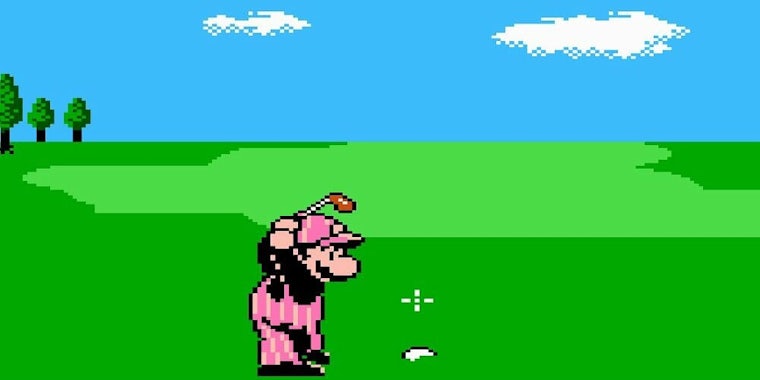 NES Golf on Nintendo Switch