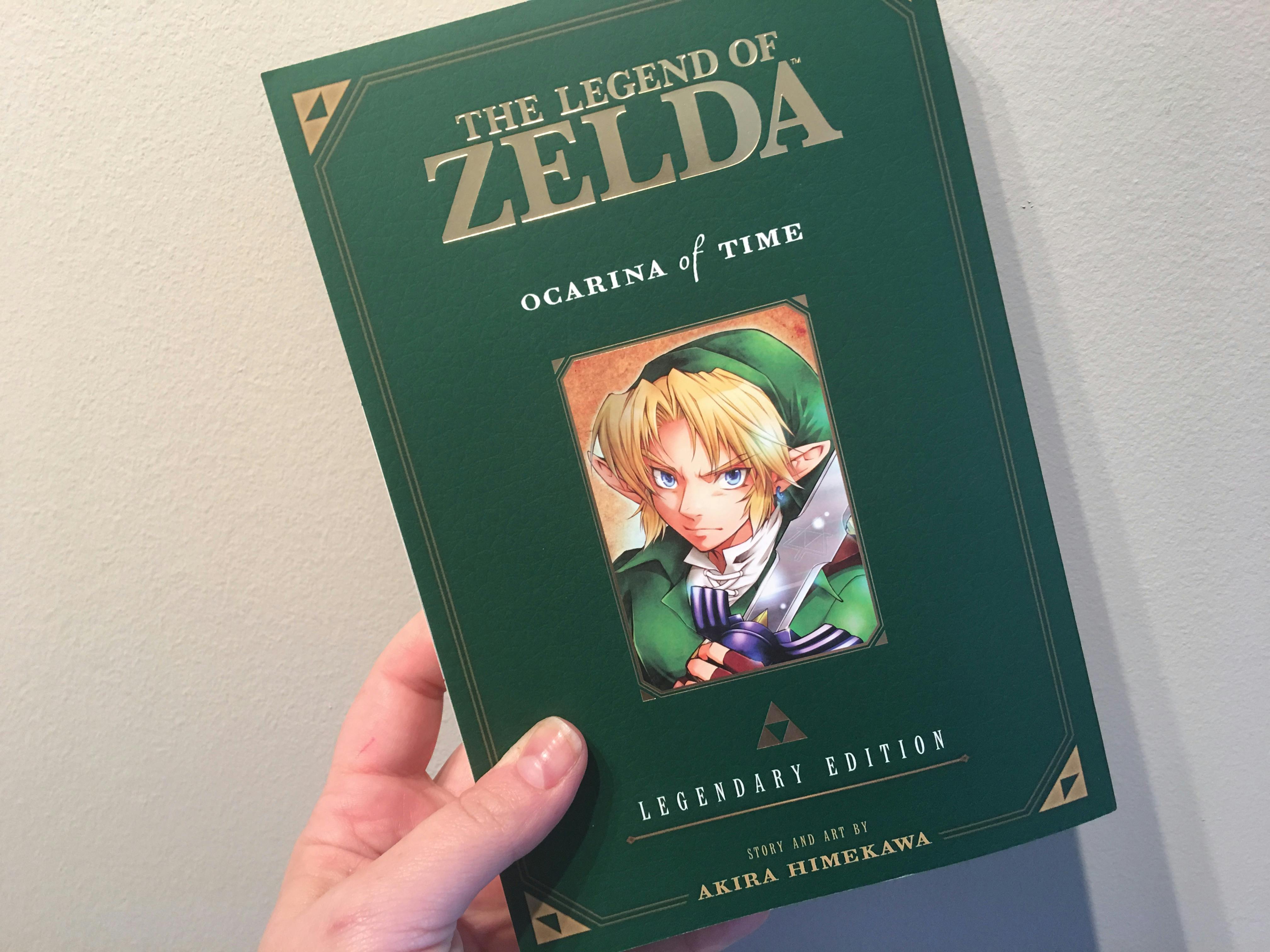Yep, looks like a Zelda tome with its rich green cover.