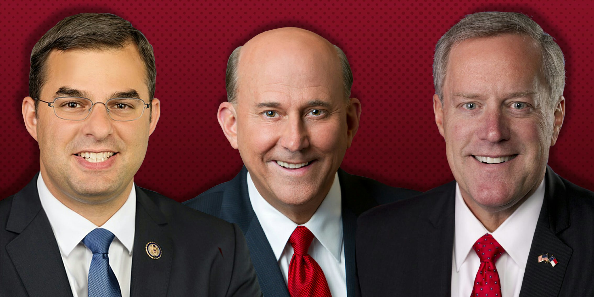 House Freedom Caucus: Justin Amash, Louis Gohmert, and Mark Meadows