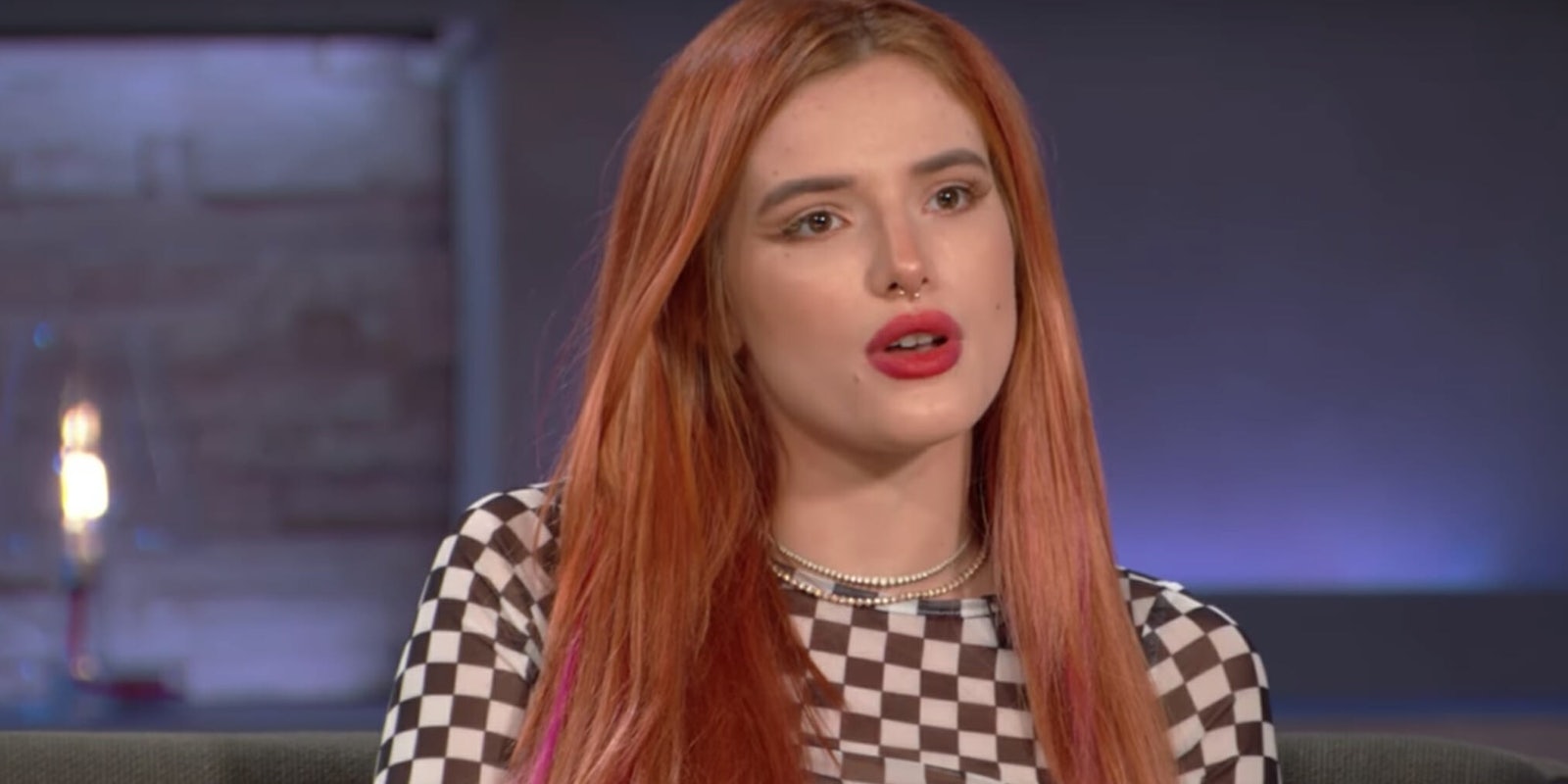Bella Thorne said in an Instagram post that she was sexually and physically abused until she was 14.
