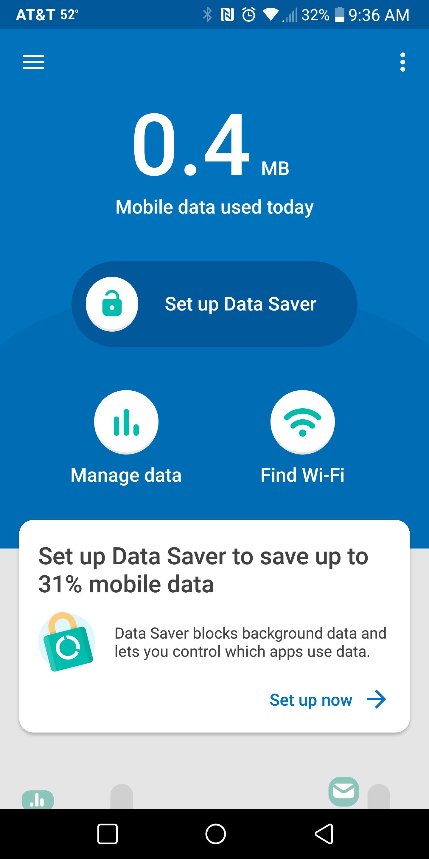 datally google data monitoring app