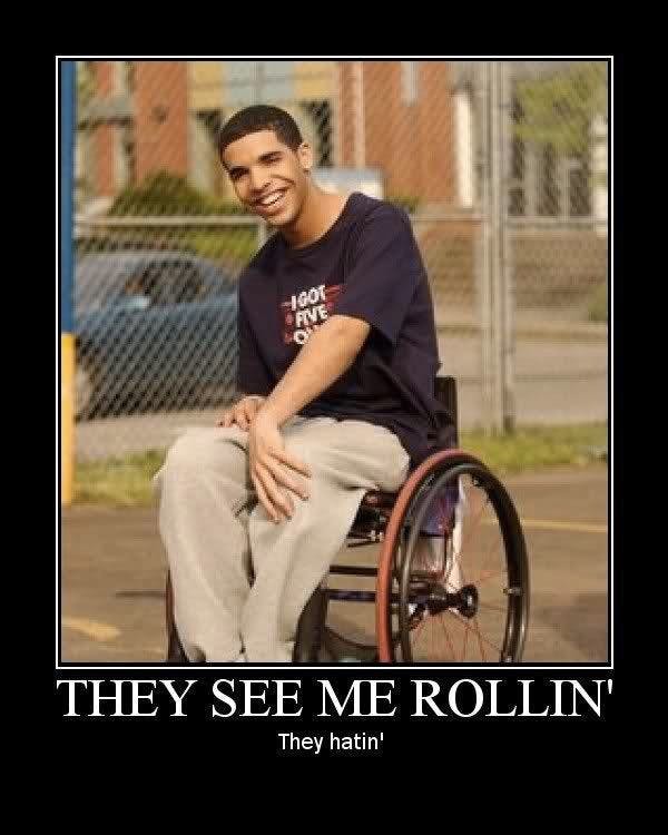 drake memes: wheelchair jimmy