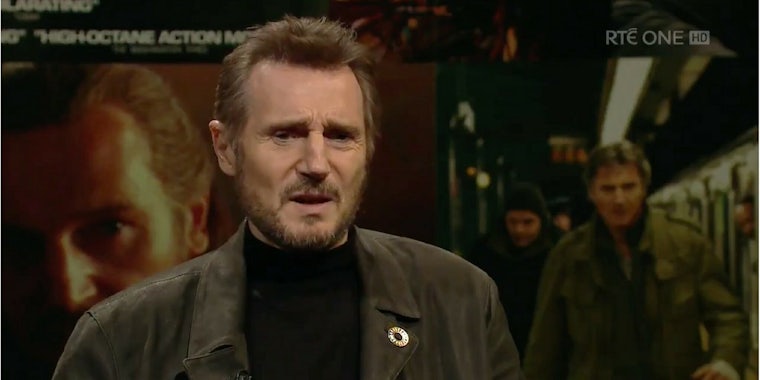 Liam Neeson says there's a 'witch hunt' going on behind the #MeToo movement.