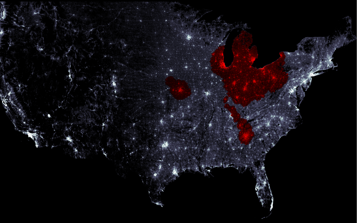 This interactive map projects the spread of a zombie apocalypse - The Daily Dot