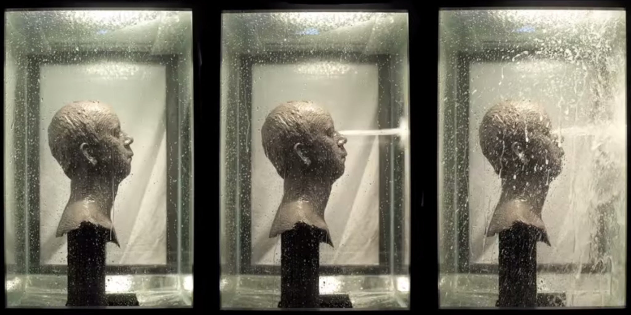 Mysterious statue scares the pants off museum visitors