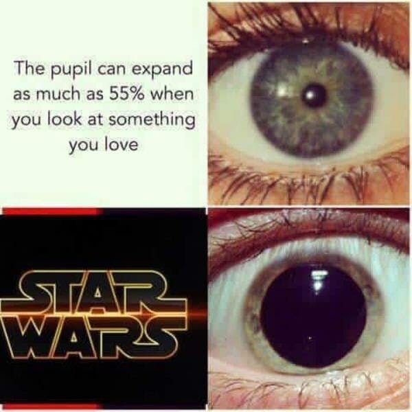 expanding pupil star wars meme