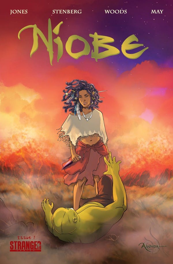 Niobe, Issue #1, art by Ashley Woods