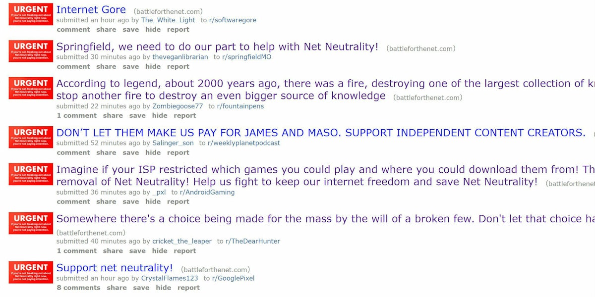 reddit net neutrality warning