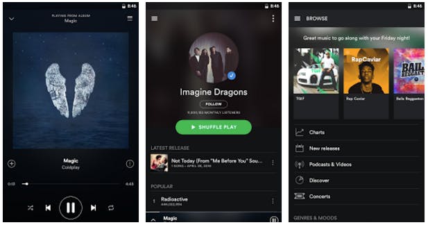 best android apps: Spotify