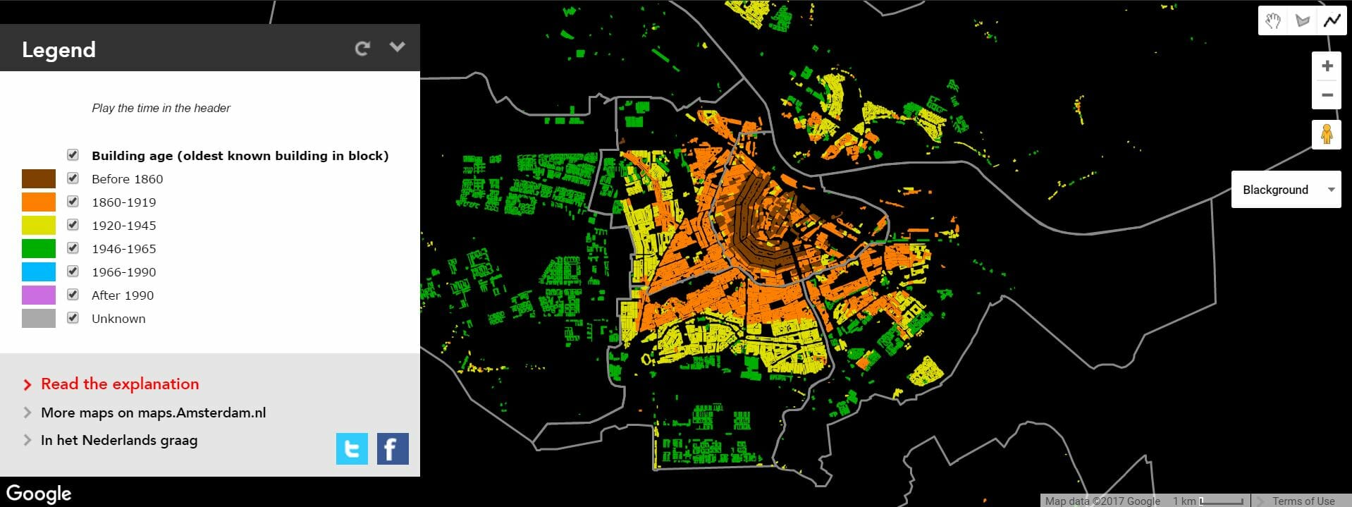 amsterdam growth map