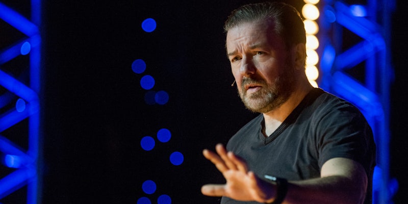 ricky gervais humanity review
