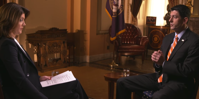 House Speaker Paul Ryan interview with CBS News.