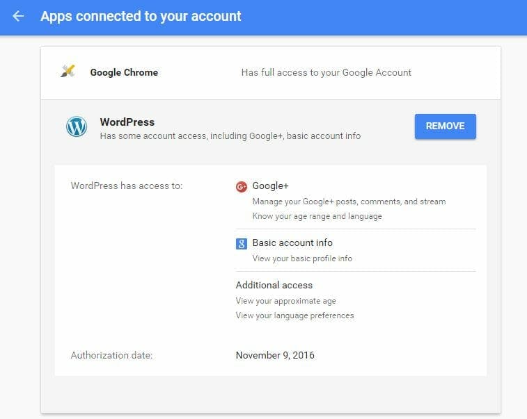 Google Drive Apps Permissions