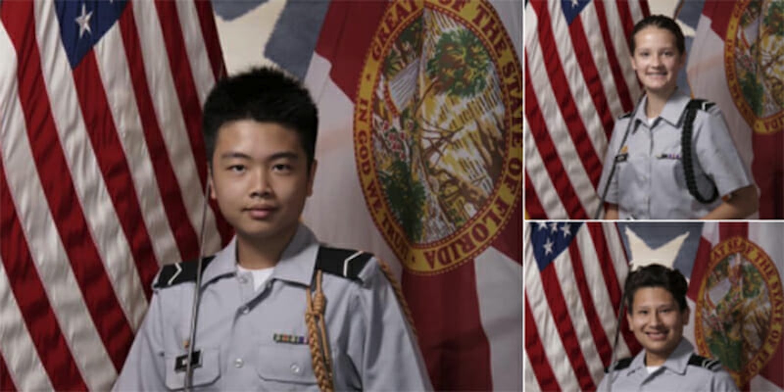 The U.S. Army awarded three Parkland shooting victims with the Medal of Heroism.