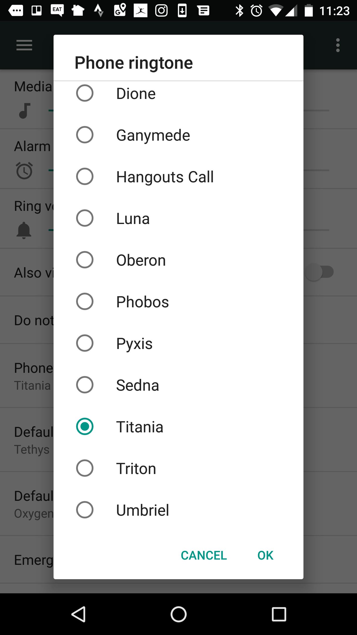 Android ringtones