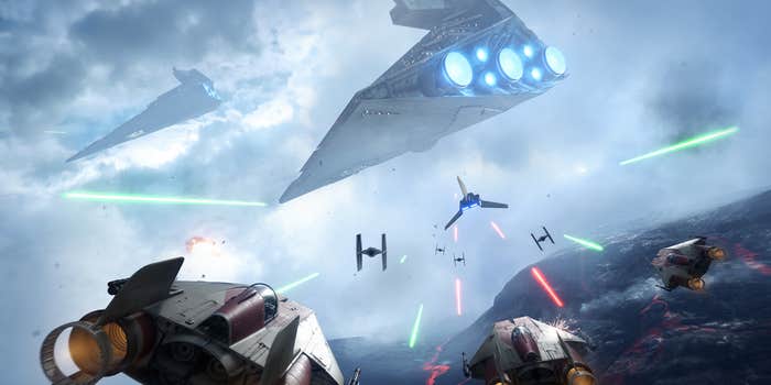 If you take the ‘Star Wars’ out of Battlefront there’s not much left