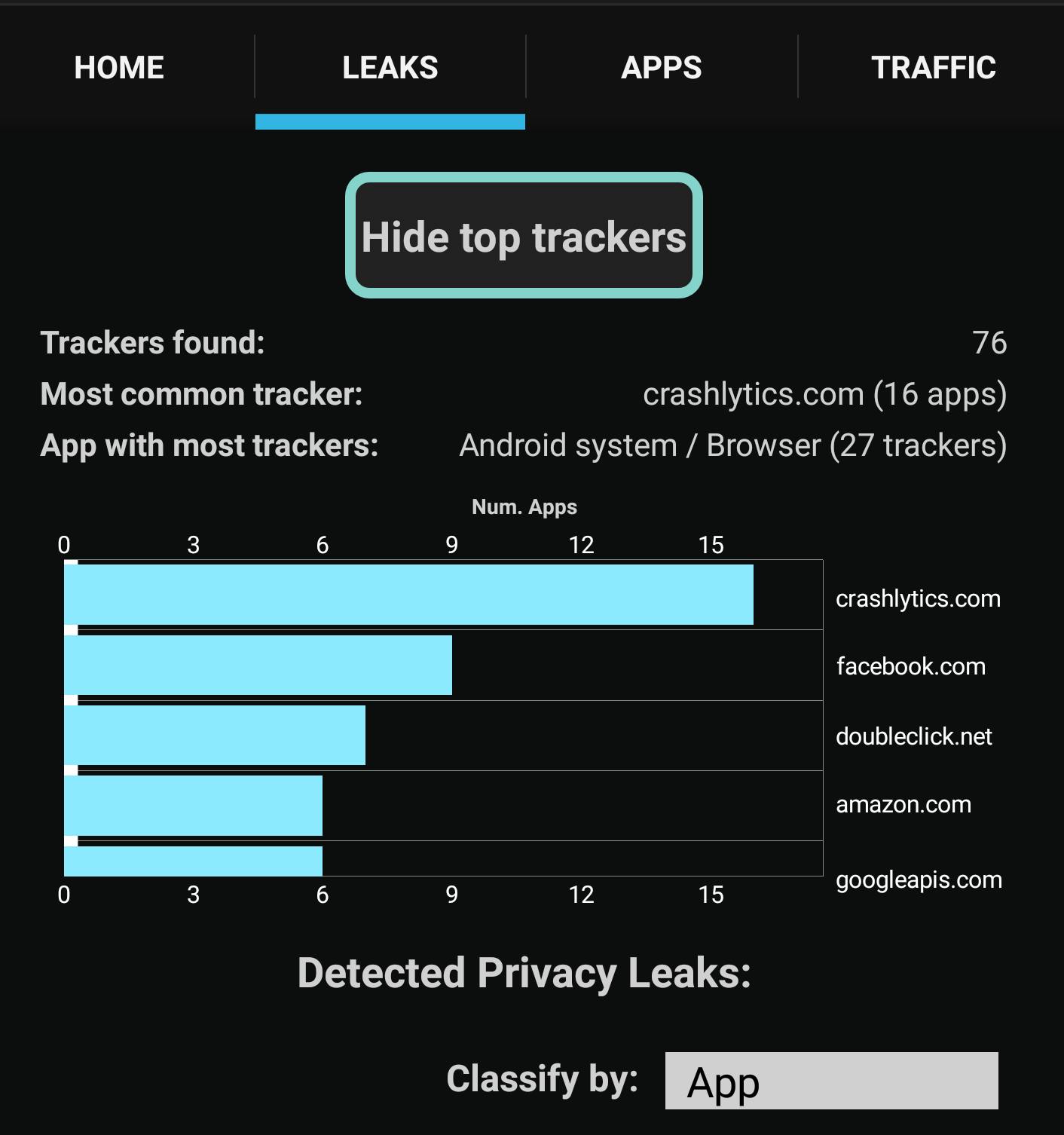 data tracking app