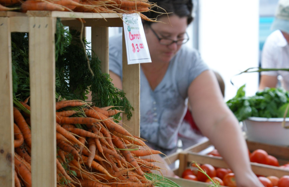 What to do when bored: farmer's market