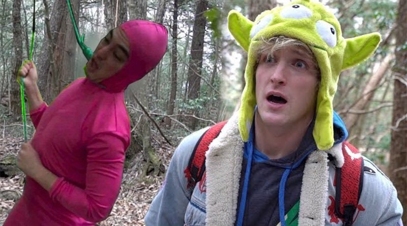 logan paul filthy frank suicide forest meme