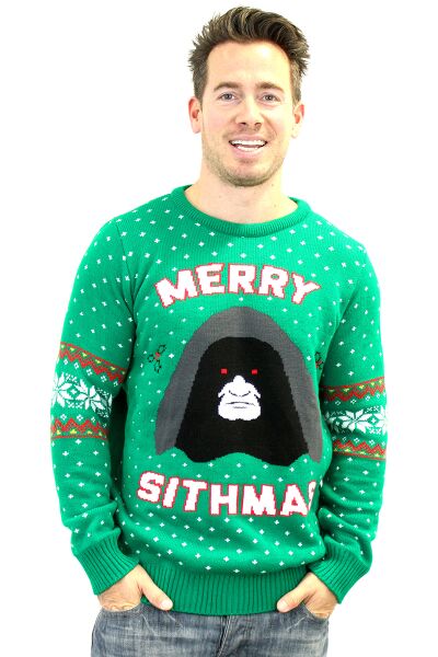 star wars ugly sweater mens