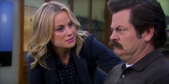 amy poehler and nick offerman